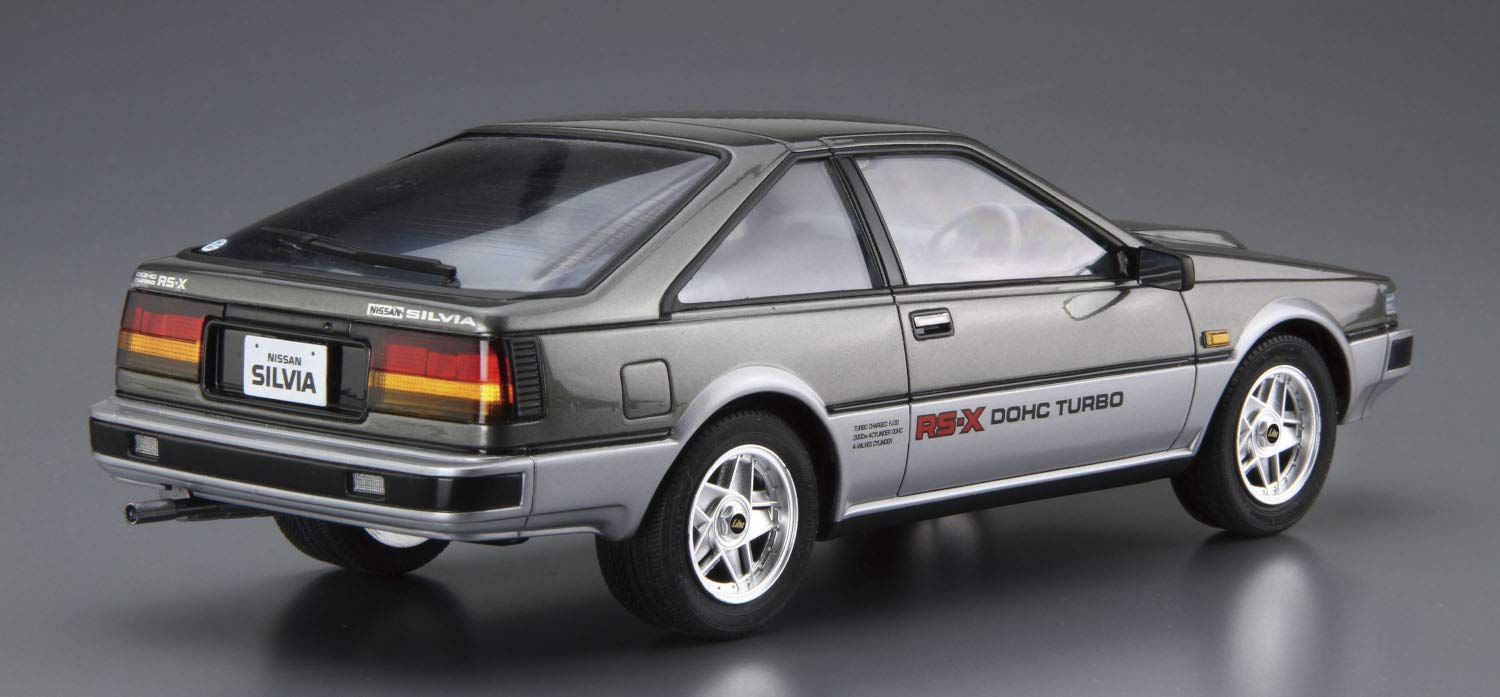 AOSHIMA The Model Car 1/24 Nissan Silvia/ Gazelle S12 '84 Plastic Model- Japan Figure Store - #1 Bring To You The Best Japanese Goods