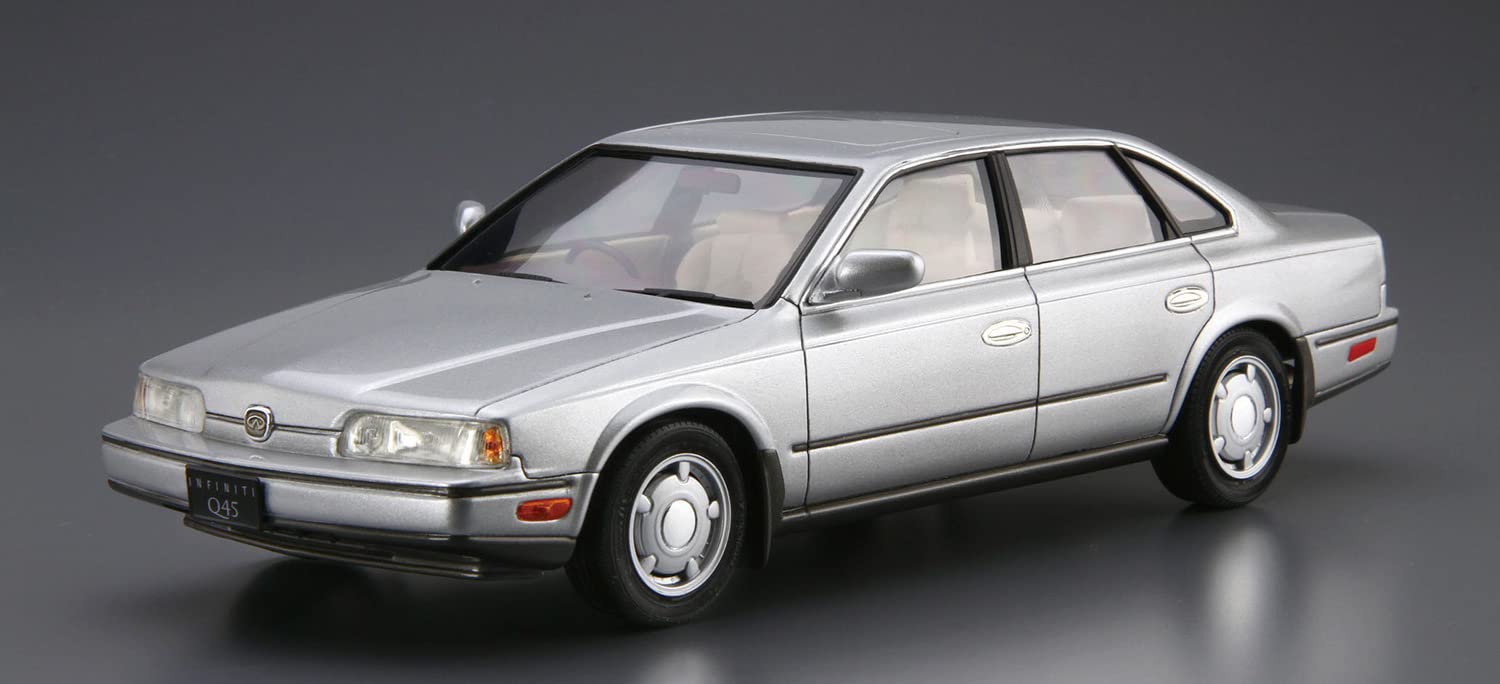 AOSHIMA The Model Car 1/24 Nissan President / Infiniti Q45 G50 '89 Plastic Model- Japan Figure Store - #1 Bring To You The Best Japanese Goods