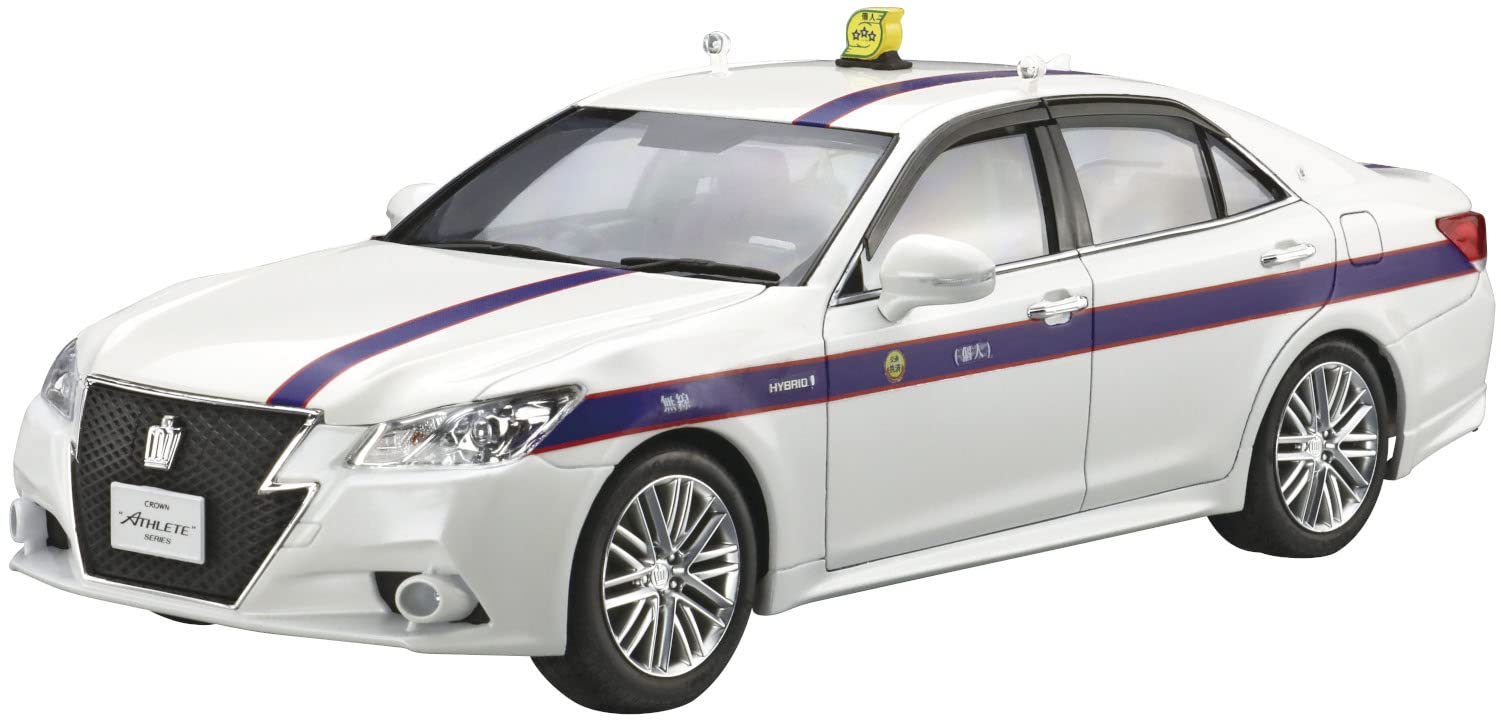 AOSHIMA The Model Car 1/24 Toyota Ars210 '13 Crown Tokyo Individual Taxi Cooperative Plastic Model- Japan Figure Store - #1 Bring To You The Best Japanese Goods