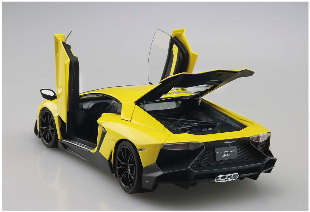 Qingdao Bunka Kyozaisha 1/24 The Supercar Series No.10 2013 Lamborghini Aventador 50Th Anniversary Anivasario Plastic Model- Japan Figure Store - #1 Bring To You The Best Japanese Goods