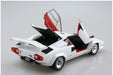 Qingdao Bunka Kyozaisha 1/24 The Supercar Series No.9 1985 Lamborghini Countach 5000Qv Plastic Model- Japan Figure Store - #1 Bring To You The Best Japanese Goods
