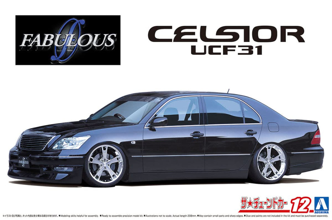 Qingdao Bunka Kyozaisha 1/24 The Tune Car Series No.12 Fabless Ucf31 Celsior 2003 (Toyota) Plastic Model Molding Color- Japan Figure Store - #1 Bring To You The Best Japanese Goods