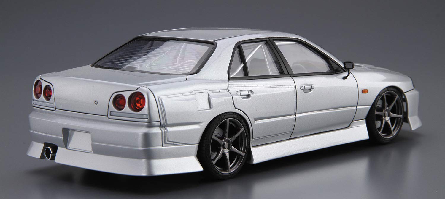 AOSHIMA - The Tuned Car 1/24 Uras Er34 Skyline 25Gt-T '01 - Nissan Plastic Model- Japan Figure Store - #1 Bring To You The Best Japanese Goods