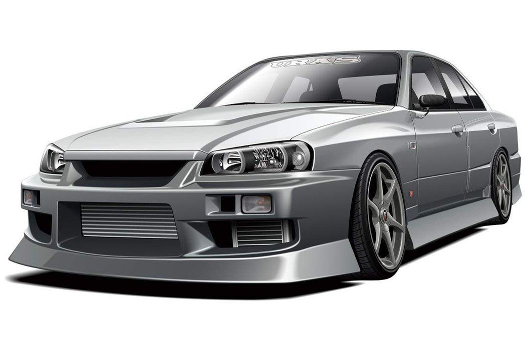 AOSHIMA - The Tuned Car 1/24 Uras Er34 Skyline 25Gt-T '01 - Nissan Plastic Model- Japan Figure Store - #1 Bring To You The Best Japanese Goods