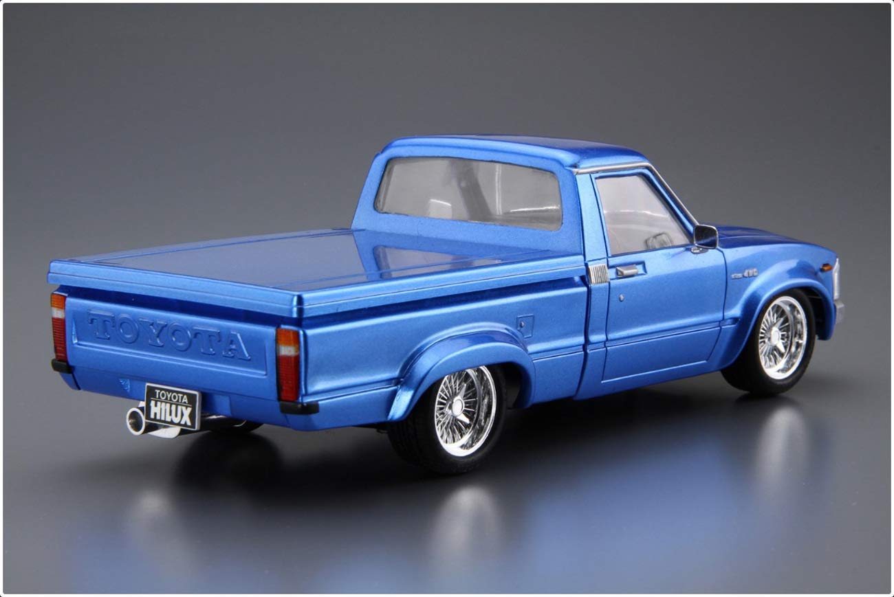 AOSHIMA The Tuned Car 1/24 Toyota Hilux Rn30 Custom '78 Plastic Model- Japan Figure Store - #1 Bring To You The Best Japanese Goods