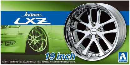 AOSHIMA - Tuned Parts 1/24 Kranze Lxz 19 Inch Tire & Wheel Set- Japan Figure Store - #1 Bring To You The Best Japanese Goods