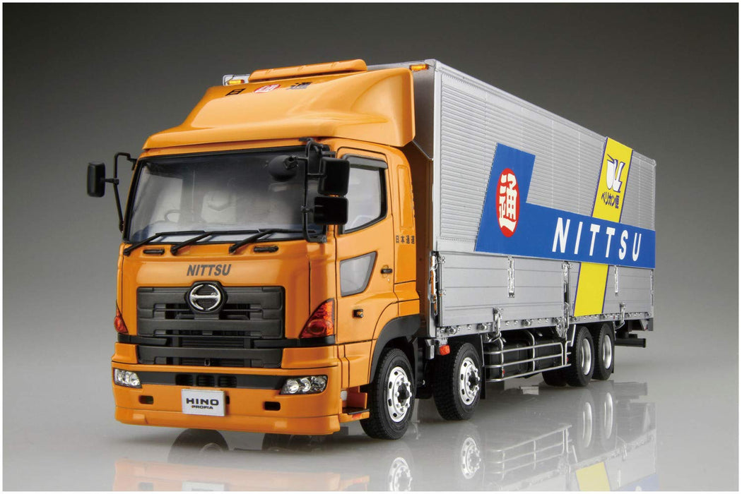 Qingdao Bunka Kyozaisha 1/32 Heavy Freight Series No.10 Hino Profia Fw Nippon Express Pelican Flight Plastic Model- Japan Figure Store - #1 Bring To You The Best Japanese Goods