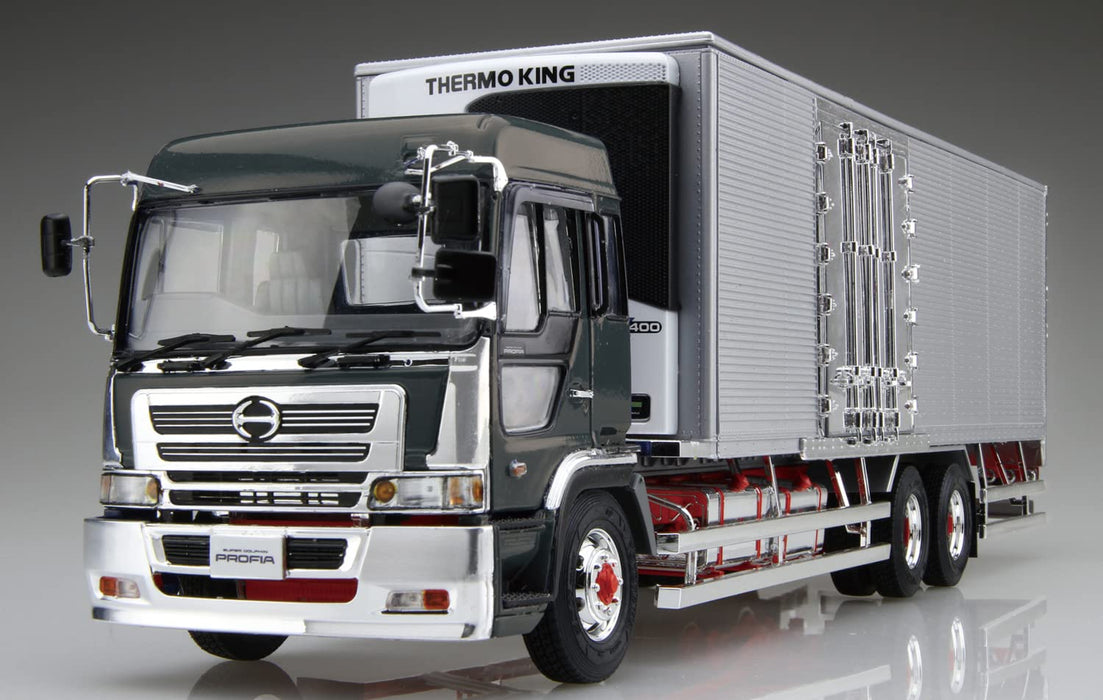 AOSHIMA Heavy Freight 1/32 Hino Profia Teravie Fr Histar Short Refrigerated Slx400 Plastic Model- Japan Figure Store - #1 Bring To You The Best Japanese Goods