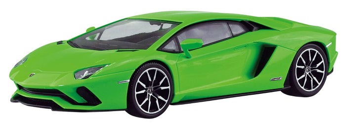 AOSHIMA The Snap Kit No.12-D 1/32 Lamborghini Aventador S Pearl Green Plastic Model- Japan Figure Store - #1 Bring To You The Best Japanese Goods