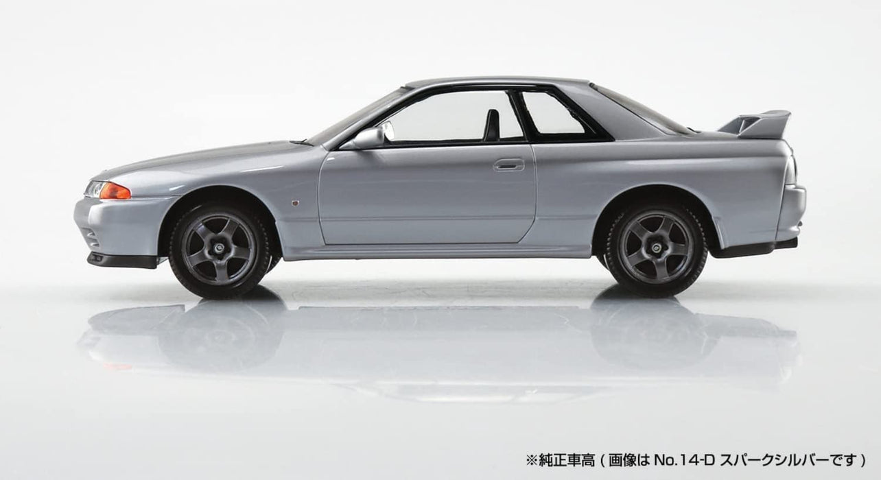 AOSHIMA The Snap Kit No.14-E 1/32 Nissan R32 Skyline Gt-R Red Pearl Plastic Model- Japan Figure Store - #1 Bring To You The Best Japanese Goods