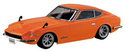 AOSHIMA The Snap Kit 1/32 Nissan S30 Fairlady Z Custom Wheel Orange Plastic Model- Japan Figure Store - #1 Bring To You The Best Japanese Goods