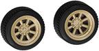 AOSHIMA The Snap Kit 1/32 Nissan S30 Fairlady Z Custom Wheel Red Plastic Model- Japan Figure Store - #1 Bring To You The Best Japanese Goods
