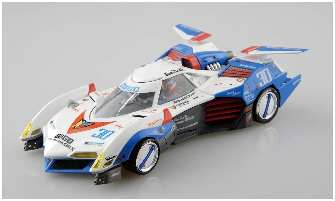 AOSHIMA 15407 Cyber Formula Sugo Asurada G.S.X 1/24 Scale Kit- Japan Figure Store - #1 Bring To You The Best Japanese Goods