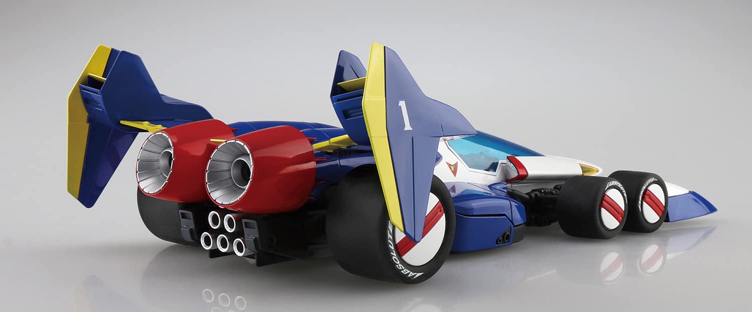 AOSHIMA - 1/24 Cyber Formula Super-Asurada Sa-01/C Plastic Model- Japan Figure Store - #1 Bring To You The Best Japanese Goods
