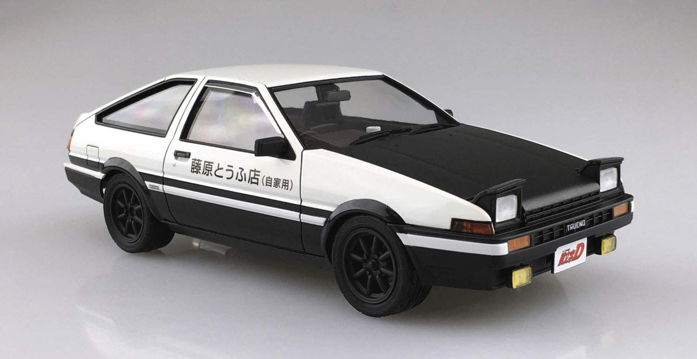 AOSHIMA Initial D 1/24 Takumi Fujiwara Ae86 Trueno Project D Version Plastic Model- Japan Figure Store - #1 Bring To You The Best Japanese Goods