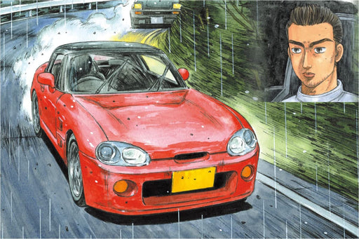 AOSHIMA Initial D 1/24 Sakamoto Suzuki Cappuccino Plastic Model- Japan Figure Store - #1 Bring To You The Best Japanese Goods