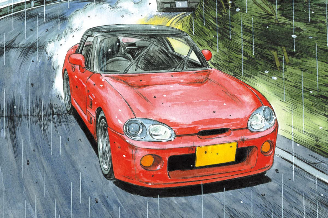 AOSHIMA Initial D 1/24 Sakamoto Suzuki Cappuccino Plastic Model- Japan Figure Store - #1 Bring To You The Best Japanese Goods