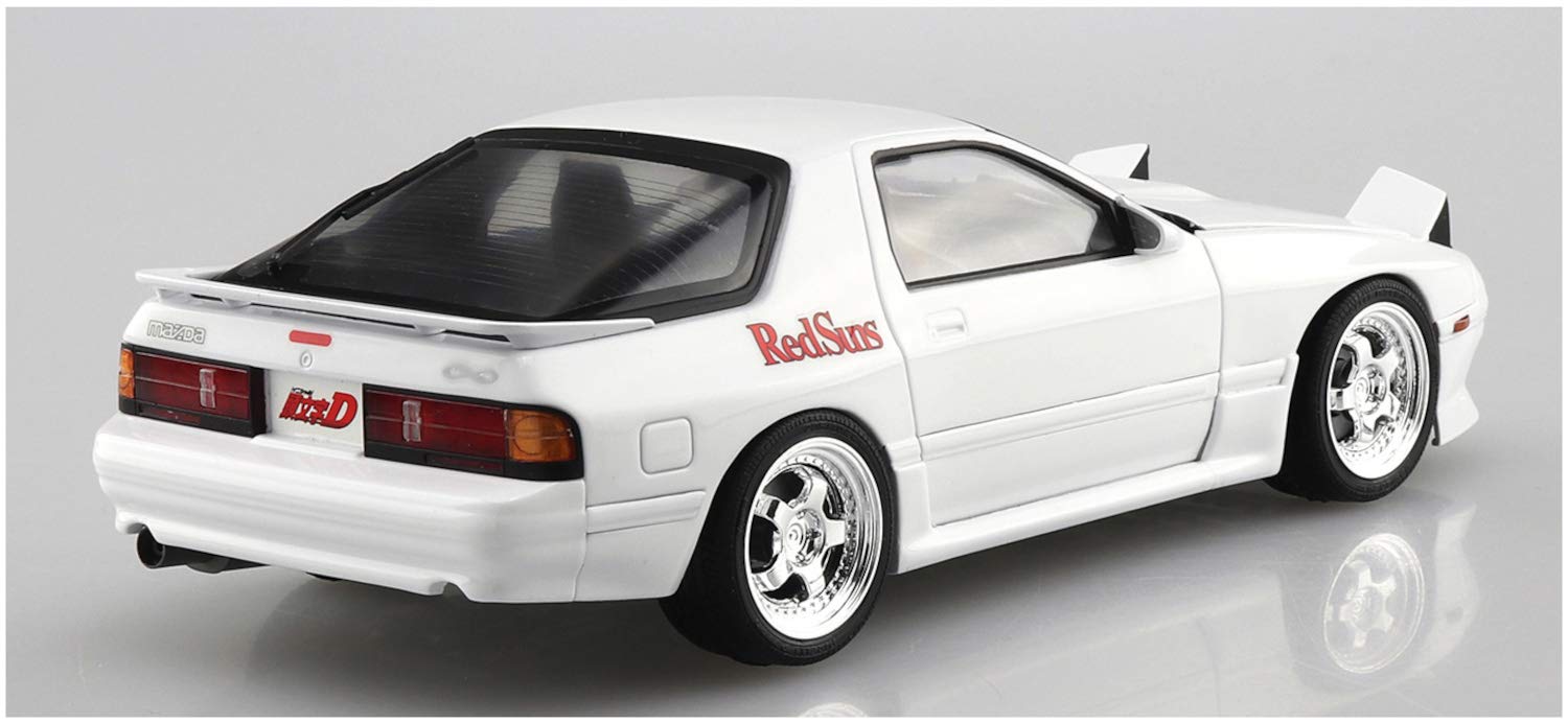 Qingdao Bunka Kyozaisha Initial D No.3 Ryosuke Takahashi Fc3S Rx-7 1/24 Scale Plastic Model- Japan Figure Store - #1 Bring To You The Best Japanese Goods