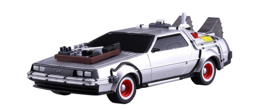 AOSHIMA Back To The Future 1/43 Pull Back Delorean Part Iii & Railroad Plastic Model- Japan Figure Store - #1 Bring To You The Best Japanese Goods