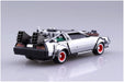 AOSHIMA Back To The Future 1/43 Pull Back Delorean Part Iii & Railroad Plastic Model- Japan Figure Store - #1 Bring To You The Best Japanese Goods