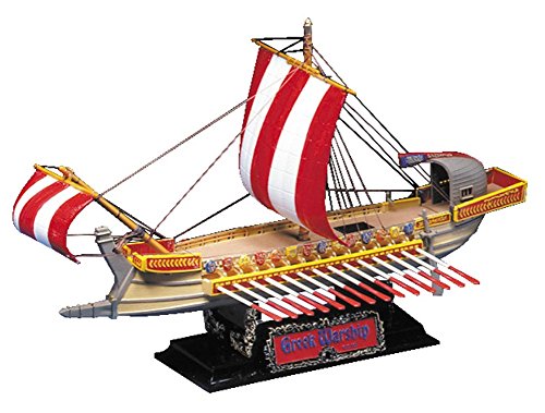AOSHIMA 43158 Historical Sailing Ships Greek Warship Non-Scale Kit- Japan Figure Store - #1 Bring To You The Best Japanese Goods