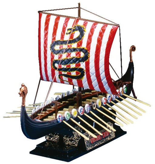 AOSHIMA 43172 Historical Sailing Ships Viking Ship Non-Scale Kit- Japan Figure Store - #1 Bring To You The Best Japanese Goods
