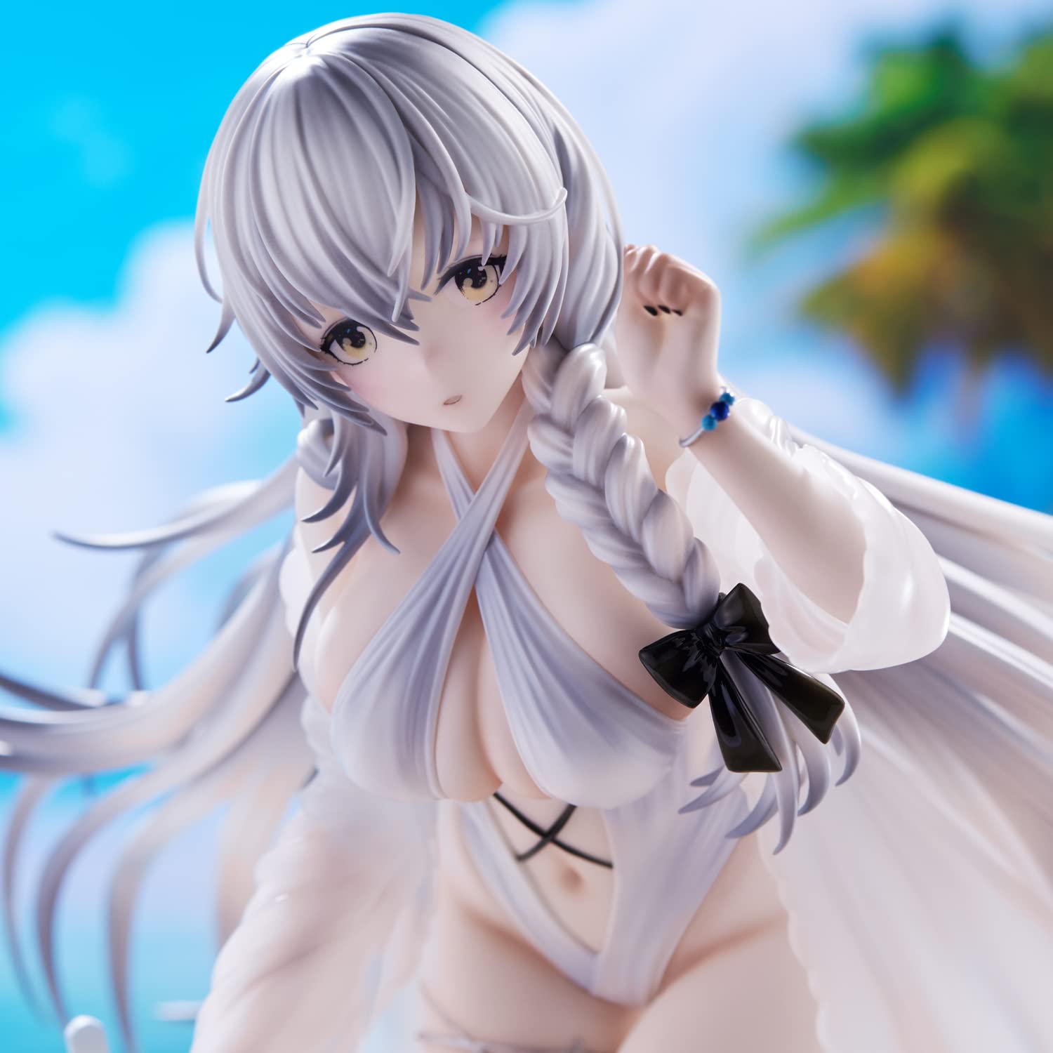 Union Creative Azur Lane Hermione Pure White Holiday Ver. Pvc & Abs Figure Japan- Japan Figure Store - #1 Bring To You The Best Japanese Goods