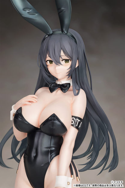 B´Full Black Bunny Kouhai-Chan Real Face Ver. Figure 1/7 Scale Illustrated By Ikomochi Japan- Japan Figure Store - #1 Bring To You The Best Japanese Goods