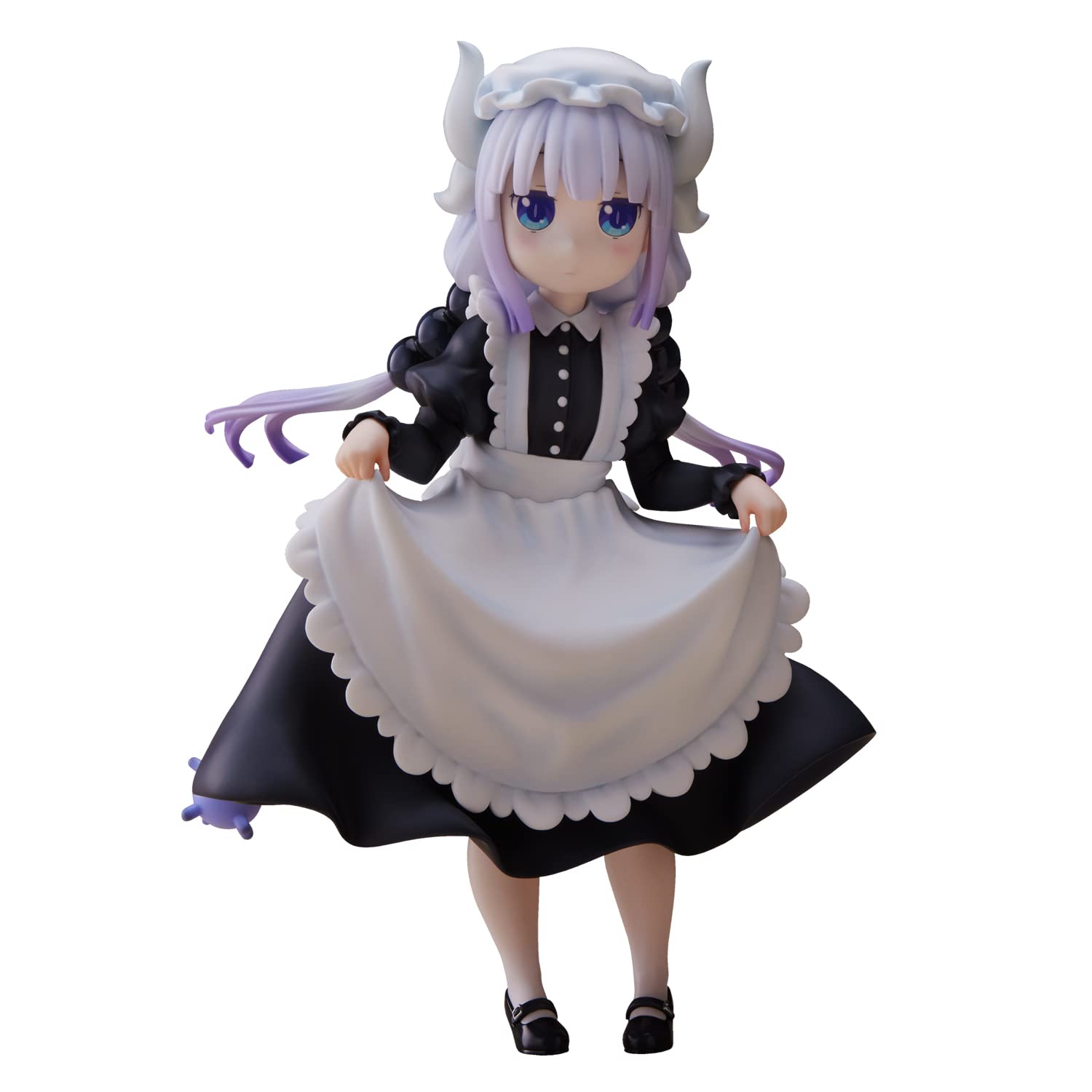 Mr Kobayashi Dragon Maid Kanna Non Scale Pvc Abs Figure White 200Mm Union Creative Japan 4589642714446- Japan Figure Store - #1 Bring To You The Best Japanese Goods