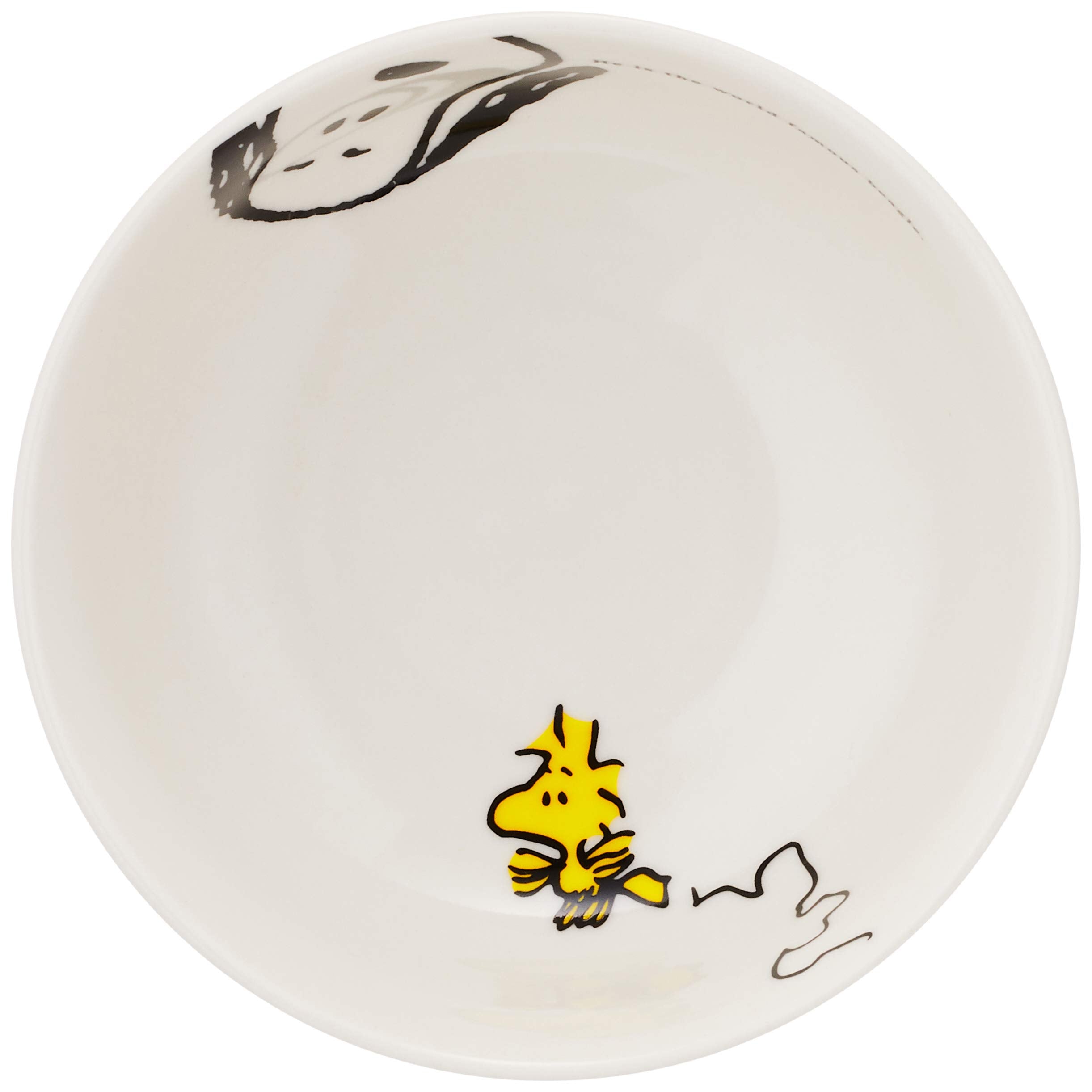 Kaneshotouki Snoopy Joy Ramen Bowl 14.5cm White 606134- Japan Figure Store - #1 Bring To You The Best Japanese Goods