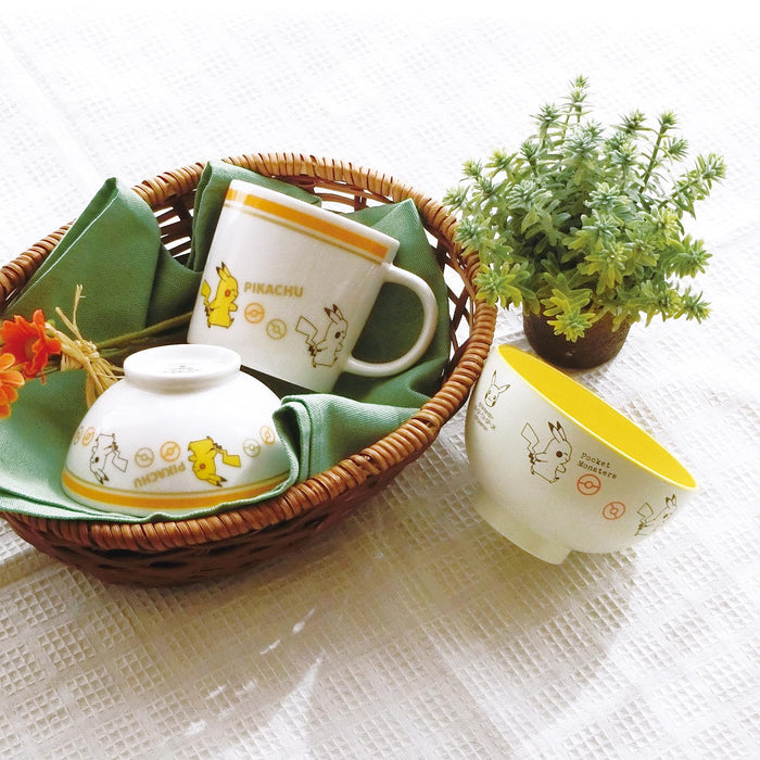 Kim Jong Pottery Pikachu Soup Bowl Coated Dishwasher & Microwave Safe Japan Tableware 10.5Cm 144558- Japan Figure Store - #1 Bring To You The Best Japanese Goods