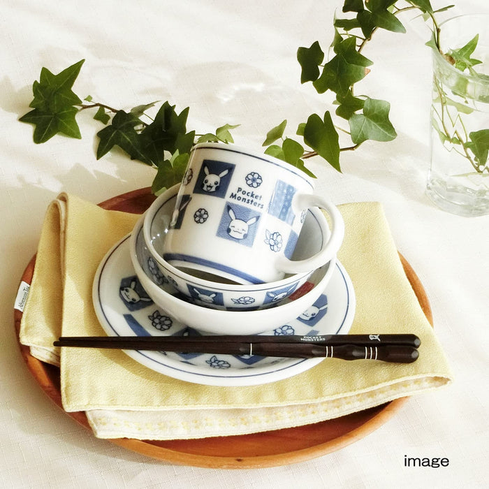 Pokemon Center Chiyogami Designed Tea Bowl Pikachu/Eevee- Japan Figure Store - #1 Bring To You The Best Japanese Goods