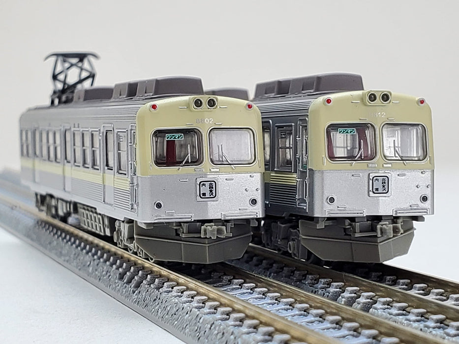 Tomytec Railway Collection Japan Iron Collection Hokuriku 8000 Series 8802 Formation Diorama 2-Car Set 322160- Japan Figure Store - #1 Bring To You The Best Japanese Goods