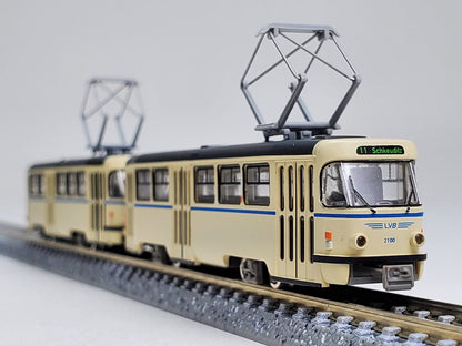 Tomytec Japan Railway Collection Iron Collection Leipzig Tram Tatra T4 315728 Diorama Supplies- Japan Figure Store - #1 Bring To You The Best Japanese Goods