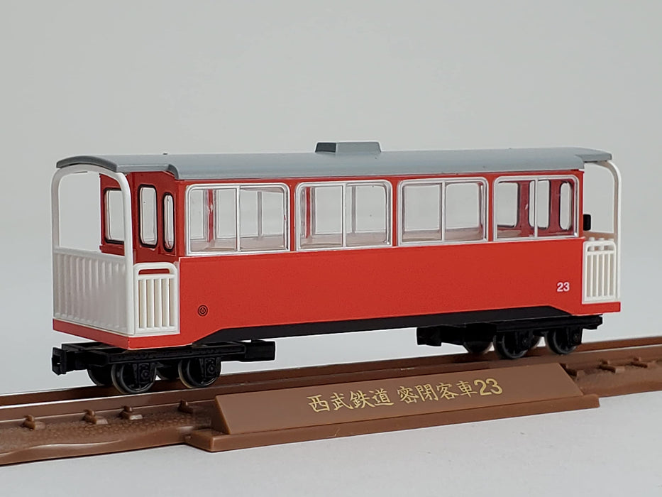 Tomytec Railway Collection Iron Collection Seibu Yamaguchi Line B15+ 2-Car Set Diorama Japan- Japan Figure Store - #1 Bring To You The Best Japanese Goods