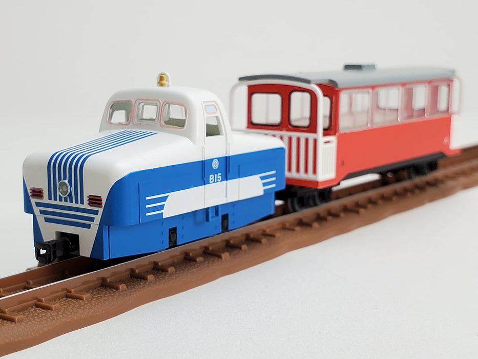 Tomytec Railway Collection Iron Collection Seibu Yamaguchi Line B15+ 2-Car Set Diorama Japan- Japan Figure Store - #1 Bring To You The Best Japanese Goods