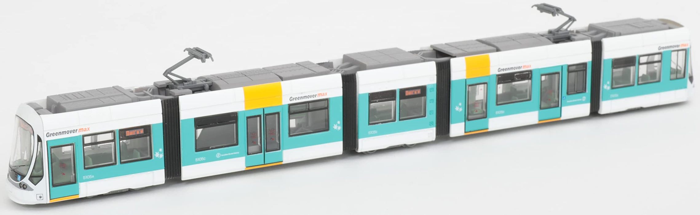 Tomytec 5100 No. 5105 Green Mover Max Hiroshima Railway Diorama Model 316589- Japan Figure Store - #1 Bring To You The Best Japanese Goods
