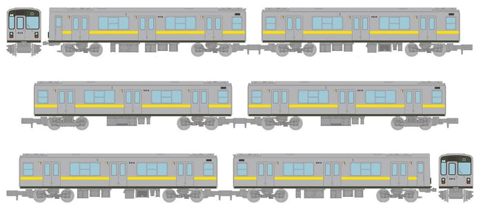 Railway Collection Tetsukore Nagoya Municipal Transportation Bureau Higashiyama Line 5000 Type 5114 Formation 6-Car Set Diorama Supplies 322122- Japan Figure Store - #1 Bring To You The Best Japanese Goods