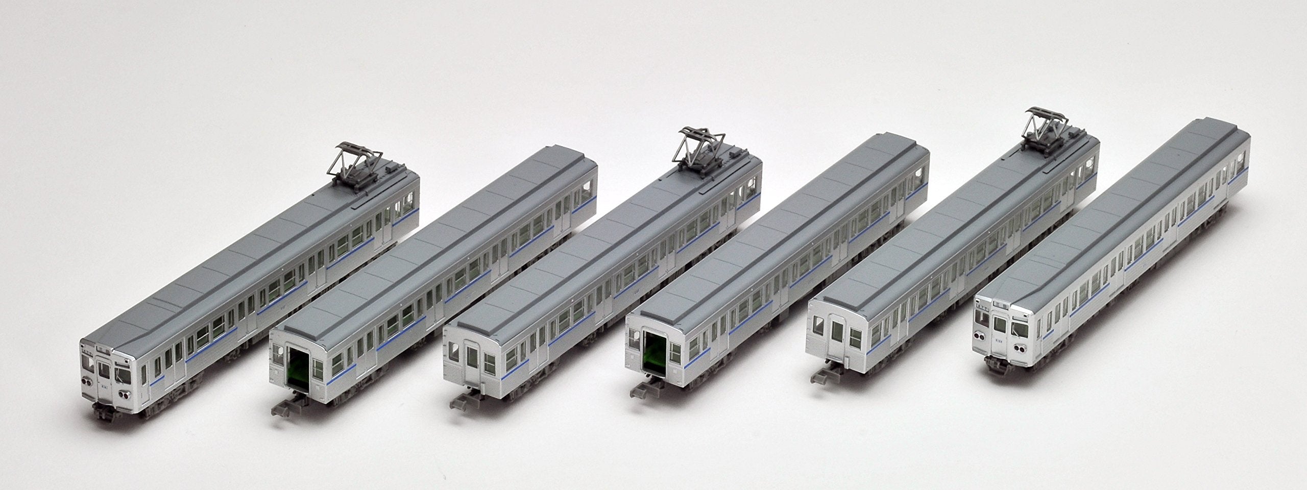 TOMYTEC Tokyo Metropolitan Bureau Of Transportation Type 6000 Non-Air-Conditioned/No Front Belt Mita Line 6 Cars Set N Scale- Japan Figure Store - #1 Bring To You The Best Japanese Goods