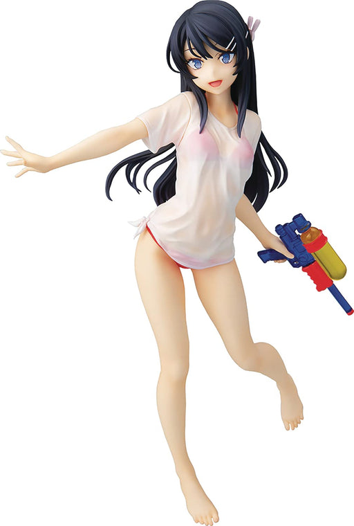 Rascal Does Not Dream Of Bunny Girl Senpai Mai Sakurajima Water Gun Date Ver. 1/7 Scale Abs Pvc Pre-Painted Complete Figure Resale K11423- Japan Figure Store - #1 Bring To You The Best Japanese Goods