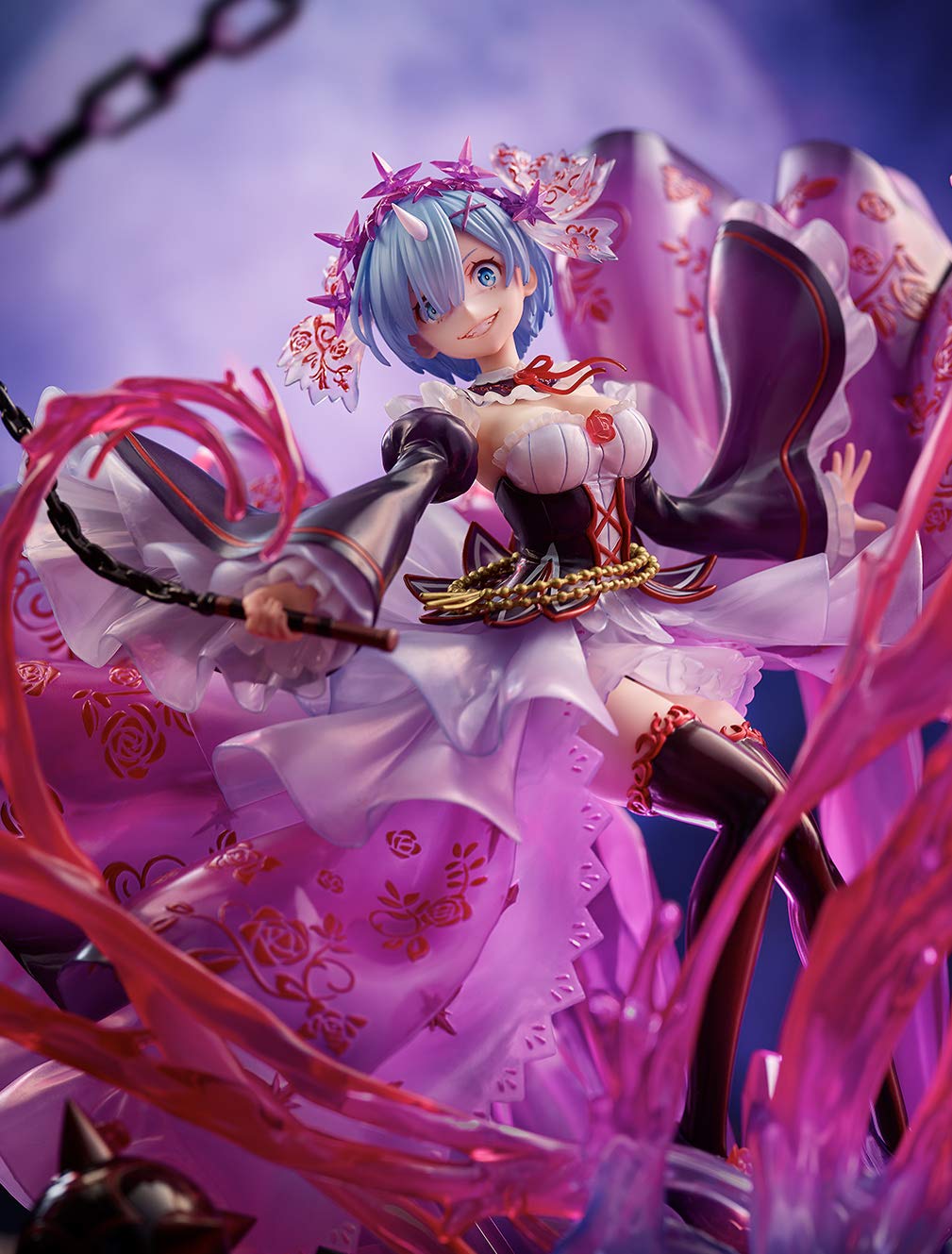 Re:Zero -Starting Life in Another World- Demon Rem: Crystal Dress Ver. 1/7 Scale Figure- Japan Figure Store - #1 Bring To You The Best Japanese Goods