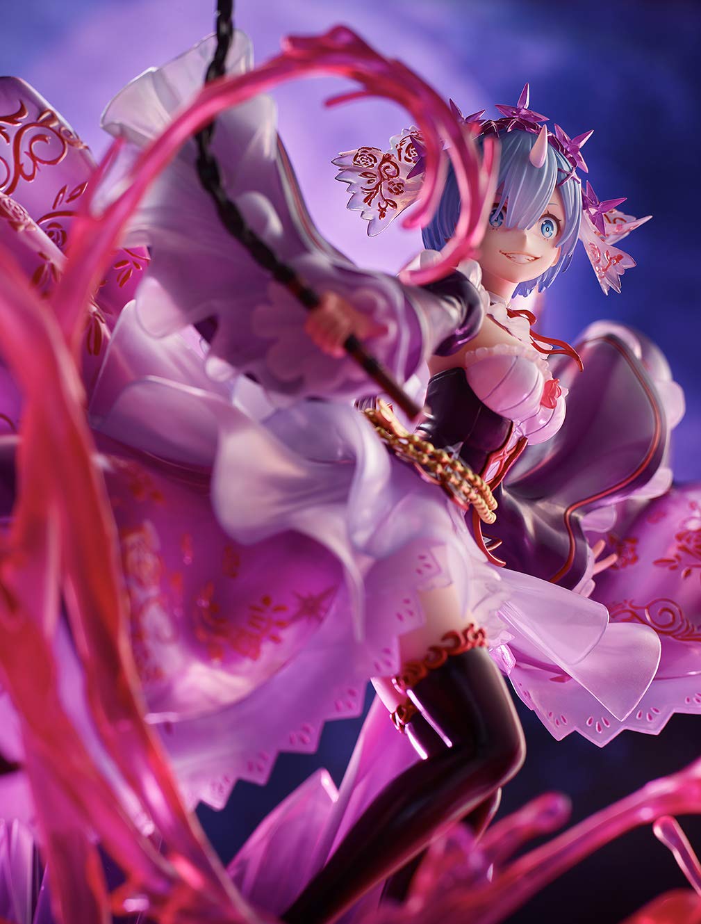 Re:Zero -Starting Life in Another World- Demon Rem: Crystal Dress Ver. 1/7 Scale Figure- Japan Figure Store - #1 Bring To You The Best Japanese Goods