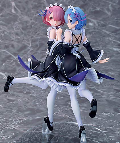 Souyokusha Re:Zero Rem & Ram Twins 1/7 Scale Pvc Figure Japan- Japan Figure Store - #1 Bring To You The Best Japanese Goods