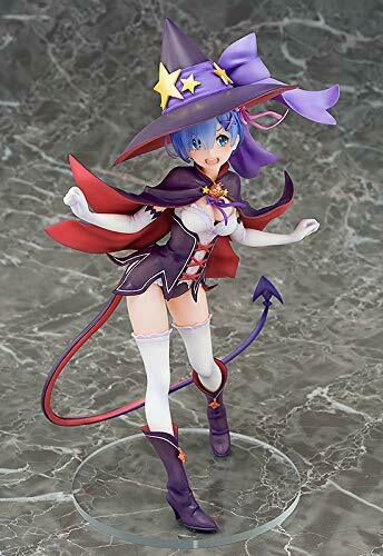 Re:zero Starting Life In Another World Rem: Halloween Ver. 1/7 Scale Figure- Japan Figure Store - #1 Bring To You The Best Japanese Goods
