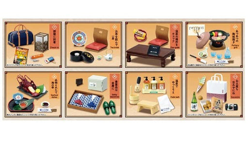 RE-MENT Beach Side Onsen Inn Yu-Nami 8Pcs Complete Box- Japan Figure Store - #1 Bring To You The Best Japanese Goods