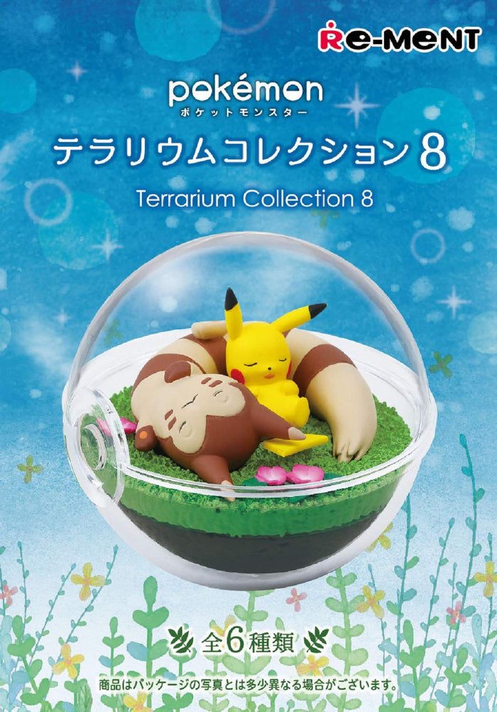 RE-MENT Pokemon Terrarium Collection 8 6 Pcs Box- Japan Figure Store - #1 Bring To You The Best Japanese Goods