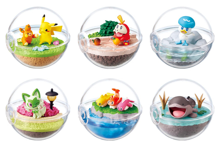 Re-Ment Pokemon Terrarium Coll Ex ~Paldea~ 1Box H100xW70xD70mm PVC- Japan Figure Store - #1 Bring To You The Best Japanese Goods