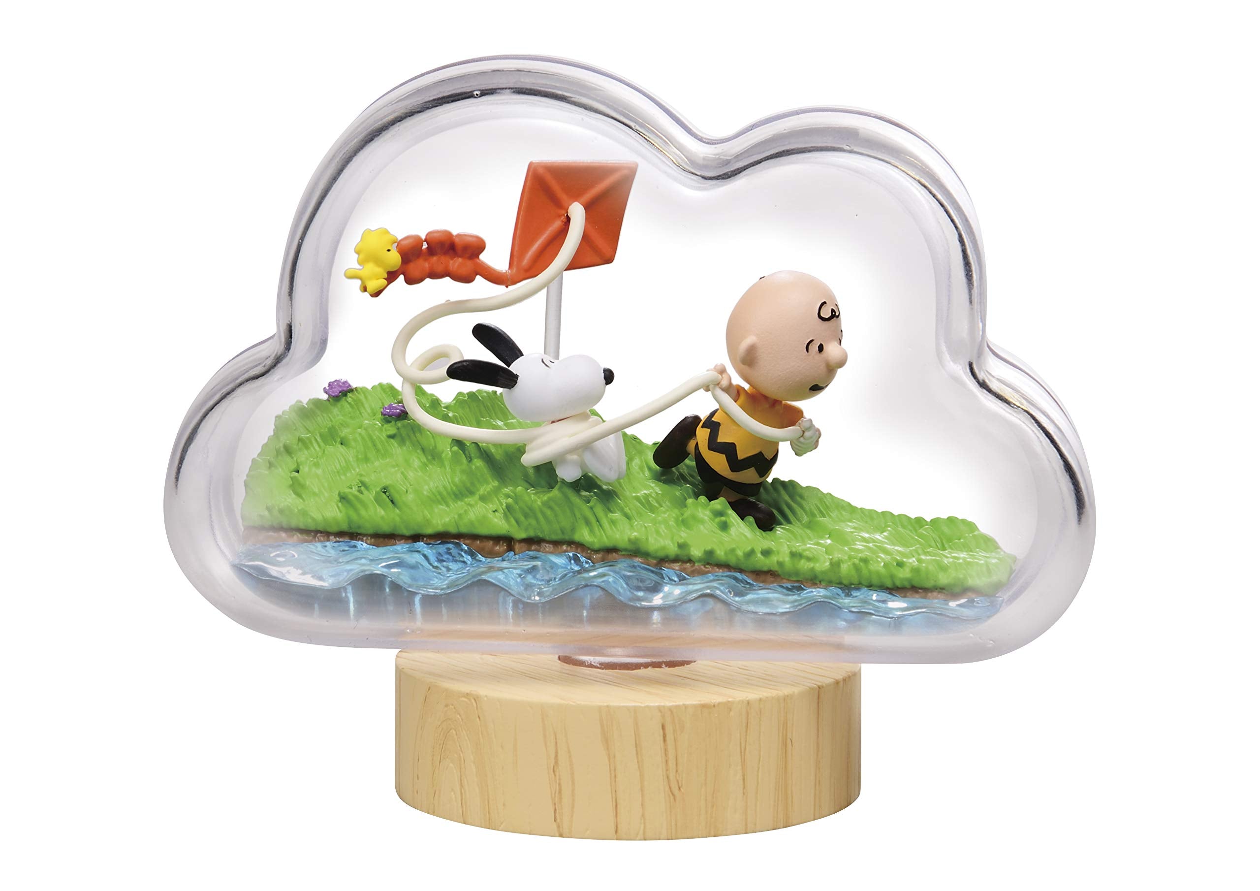 RE-MENT Snoopy Weather Terrarium 6 Pcs Box- Japan Figure Store - #1 Bring To You The Best Japanese Goods