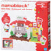 KAWADA Pk-005 Nanoblock Plus Sanrio Hello Kitty Garden Restaurant With Terrace- Japan Figure Store - #1 Bring To You The Best Japanese Goods