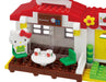 KAWADA Pk-005 Nanoblock Plus Sanrio Hello Kitty Garden Restaurant With Terrace- Japan Figure Store - #1 Bring To You The Best Japanese Goods